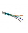 Кабель Одескабель КПВЭ-ВП (200) 4*2*0,51 (F/UTP-cat.5E), CU, экран., для внутр. работ, 100м.