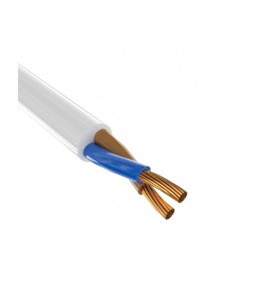 Кабель Одескабель H05VV-F 2*2,5 белый, цена за метр