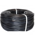 Кабель ПВС 2х1 черный бухта 100 метров цена за бухту