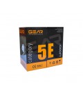 Кабель витая пара GEAR UTP 4x2x0,51 Cat5E, CU Premium, для внутренних работ, 305m