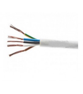 Кабель Одескабель ПВСм 4*2,5+1*2,5 белый, цена за метр