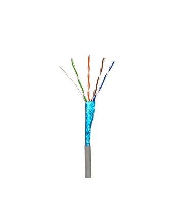 Кабель витая пара GEAR FTP 4x2x0,51 Cat5E, CCA , для внутренних работ, серый, 305m