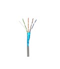 Кабель витая пара GEAR FTP 4x2x0,51 Cat5E, CCA , для внутренних работ, серый, 305m