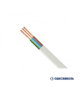 Кабель Одескабель ШВВПн 3х0.5 белый, цена за метр