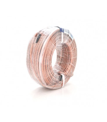 Акустический кабель Одескабель 2*0,75 Hi-Fi, CU цена за метр (бух.100м) прозрачный