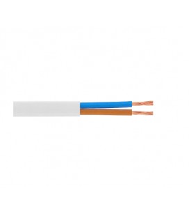 Кабель Одескабель ШВВПн 2х1,0 белый, цена за метр