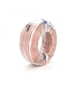 Акустический кабель Одескабель 2*0,50 Hi-Fi, CU цена за метр (бух.200м) прозрачный