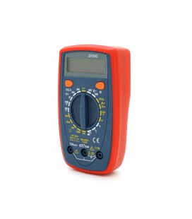 Мультиметр DT-33C, Измерения: V DC/AC, A DC/AC, Ω, °C, hFE. Прозвонка, HOLD, подсветка