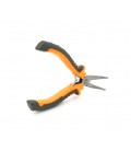 Длинногубцы изогнутые, серо-оранжевые ручки, 125мм, 55гр