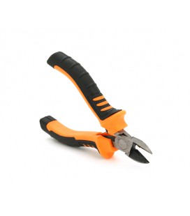 Кусачки VOLTRONIC, черно-оранжевые ручки, 125мм, 55гр