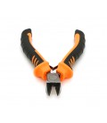 Кусачки VOLTRONIC, черно-оранжевые ручки, 125мм, 55гр
