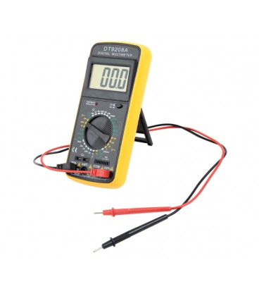 Мультиметр DT-9208A, Измерения: V, A, R, C, F, T, 186 х 86 х 41mm, 318г, Q50