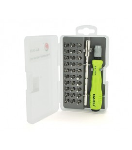 Набор отверток BAKKU BK-3035 (Ручка+30 насадок), Box