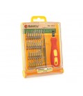 Набор отвёрток BAKKU BK-3032(Ручка+28насадок),Box