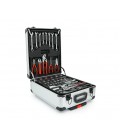 Универсальный набор инструментов в кейсе на колёсах ( 187 предметов )