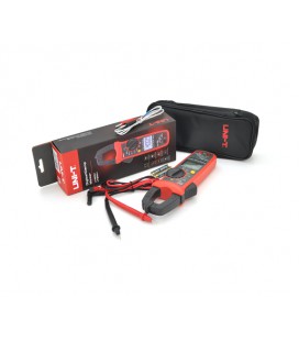 Цифровые токоизмерительные клещи UNI-T UT204+ Измерения: V, A, Ω, C, Hz, °C (NCV, True RMS). Функции: Data Hold, MAX/MIN, REL, Z