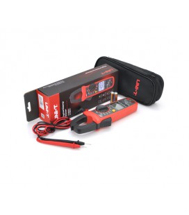 Токоизмерительные клещи UNI-T UT203+ Измерения: V (AC/DC), A (AC/DC), Ω, C, Hz, DUTY (NCV, True RMS). Функции: Data Hold, Min/Ma