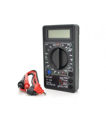 Мультиметр DT-838, Измерение: V, A, R , T, 137г, 126*70*78mm, Q60