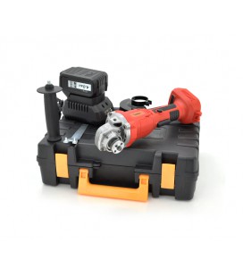 Шлифовальная машина (болгарка) Merlion AG2110 с батареей 21V, емкость 4,0А + заряное устройство