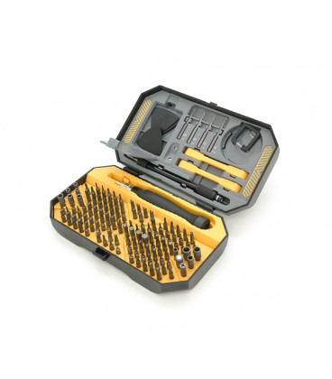 Набор SW-8183 отвертка +биты 145+лопатка+ гибкий удлинитель, длина держателя 120 мм, биты S2 магнитная, алюминий, 700грамм, Case