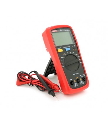 Мультиметр UNI-T UT136B Измерения: V (AC/DC), A (AC/DC), Ω, C, Hz, NCV. Функции: Data Hold, прозвонка, тест диодов, подсветка.
