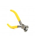 Клещи торцевые VOLTRONIC, желтая ручка, 125мм, 55гр