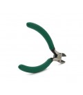 Кусачки VOLTRONIC 5-и дюймовые , зеленые ручки, 120х16мм