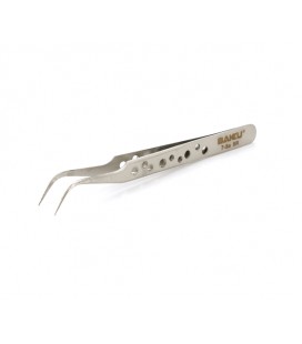 Пинцет выгнутый BAKKU V9 7-SA SR
