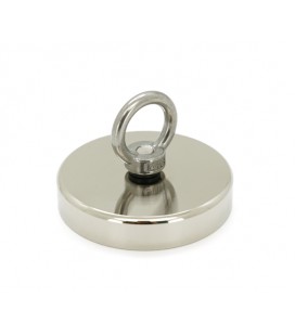 Магнит с кольцом D90, натяжение 0-340 кг
