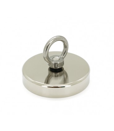 Магнит с кольцом D90, натяжение 0-340 кг