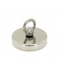 Магнит с кольцом D90, натяжение 0-340 кг