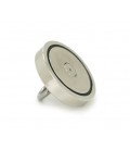 Магнит с кольцом D90, натяжение 0-340 кг