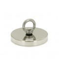 Магнит с кольцом D120, натяжение 0-480 кг