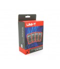 Мультиметр UNI-T UT131A Измерения: V (AC/DC), A (AC/DC), Ω, C. Функции: Data Hold, REL, прозвонка, подсветка.