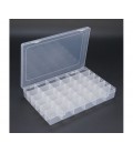 Пластиковый ящик для радиодеталей, 270 х 45 х 175 мм, 36 отделений Q60