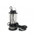 Погружной насос, 750W, 220V, до 1.5 м³/ч, подъем до 18 м, 25 мм, нержавеющая сталь, 410х200х235 мм, 7,67 кг. + переходник