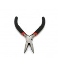 Длинногубцы изогнутые Voltronic, 4,5-дюймовые, черно-красные ручки, 120мм