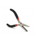 Плоскогубцы удлиненные Voltronic, 4,5-дюймовые, черно-красные ручки, 120мм