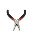 Плоскогубцы удлиненные Voltronic, 4,5-дюймовые, черно-красные ручки, 120мм