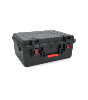 Пластиковый переносной ящик для инструментов (корпус)Voltronic, размер внешний - 485х430х220 мм, внутренний - 465х335х205 мм