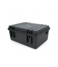 Пластиковый переносной ящик для инструментов (корпус)Voltronic, размер внешний - 485х430х220 мм, внутренний - 465х335х205 мм