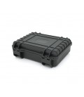 Пластиковый переносной ящик для инструментов (корпус) Voltronic, размер внешний - 250x203x77 мм, внутренний - 235x165x68 мм