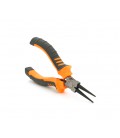 Круглогубцы VOLTRONIC, серо-оранжевые ручки, 125мм, 55гр