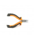 Круглогубцы VOLTRONIC, серо-оранжевые ручки, 125мм, 55гр