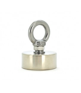 Магнит с кольцом D48, натяжение 0-75 кг