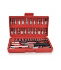 Профессиональный набор инструментов в пластиковом кейсе ( 46 предметов )