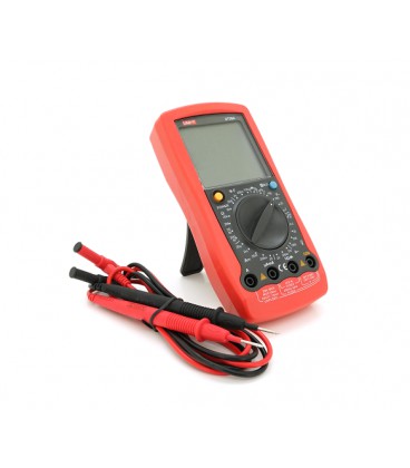 Мультиметр UNI-T UT58A Измерения: V (AC/DC), A (AC/DC), Ω, F. Функции: Data Hold, прозвонка, тест диодов, тест транзисторов, спя