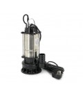 Погружной насос, 550W, 220V, до 6 м³/ч, подъем до 9 м, 40 мм, нержавеющая сталь, 400х180х180мм, 6,1кг + переходник
