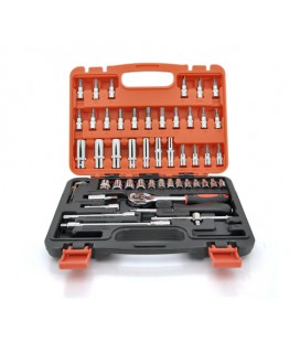Профессиональный набор инструментов в пластиковом кейсе ( 53 предмета )