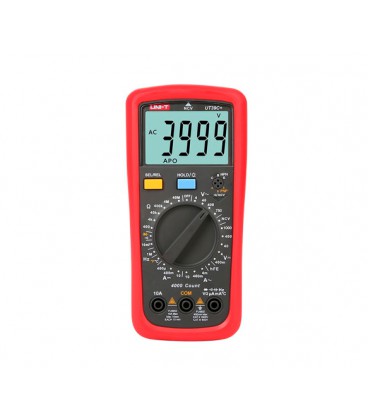 Мультиметр UNI-T UT39C+ Измерения: V, A, R, F, C, hFE
